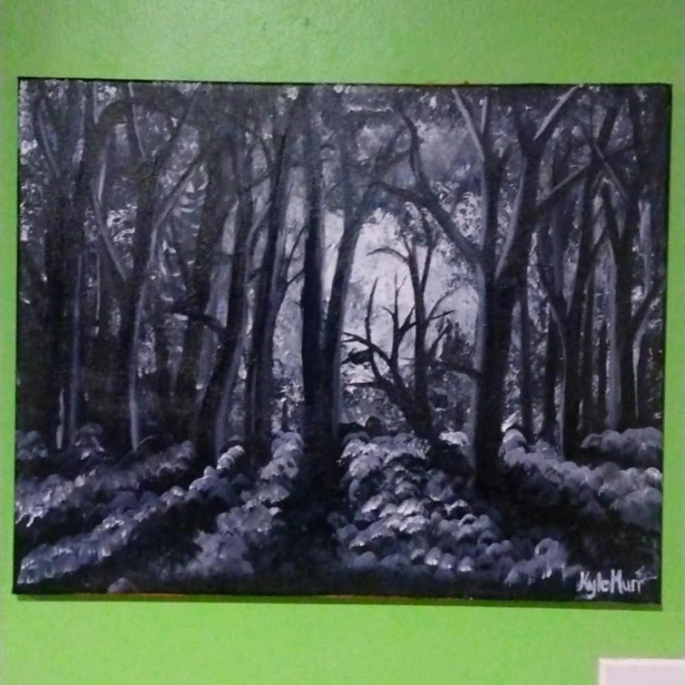 Acrylic painting
